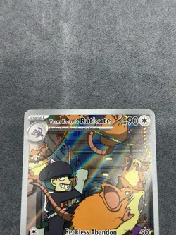 Pokemon TCG Team Rockets Raticate 202/182 Destined Rivals Set - Image 2