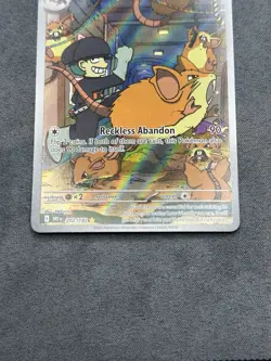 Pokemon TCG Team Rockets Raticate 202/182 Destined Rivals Set - Image 3