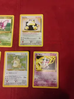 Lot Of 5 Pokemon Jungle Rare,Holo, Regular, Lightly Played To Moderate Played... - Image 3