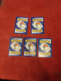 Lot Of 5 Pokemon Jungle Rare,Holo, Regular, Lightly Played To Moderate Played... - Image 4