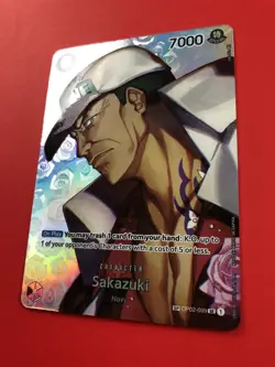 One Piece CCG | (Sakazuki | OP02-099) | SP Special Alt Art Rare English Card TCG - Image 4