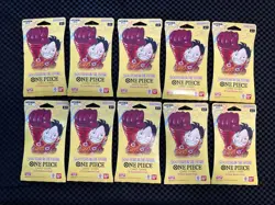 One Piece Op-07 500 Years In The Future Blister Booster Packs Lot of 10 - Image 1
