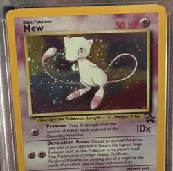Mew Black Star Promo Pokemon card #9 PSA 8 NM-MT Beautiful Swirl - Image 3