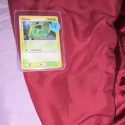 Pokemon Treecko 70/106 EX Emerald Basic Card HP 50 English 2005 Card Stock - Image 1