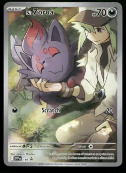 N's Zorua Promo SV: Scarlet & Violet Promo Cards 189 NM - Image 1