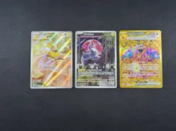 Pokemon IR Promo Gold Card Lot Charizard Miraidon Yamper - Image 1