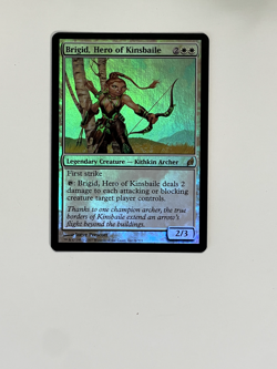 Brigid, Hero of Kinsbaile Lorwyn Foil - White Kithkin Creature - NM - Image 1