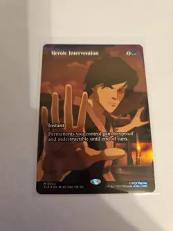 Heroic Intervention Borderless FOIL MTG Avatar: TLA Eternal-Legal Nm/M - Image 1