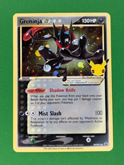 POKEMON TCG - Greninja - Black Star Promo - SWSH144 - Promo Holo 25th - NM (2) - Image 1