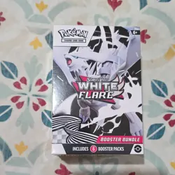 Pokemon White Flare Booster Bundle Box Reshiram 6 Booster Packs sealed - Image 1