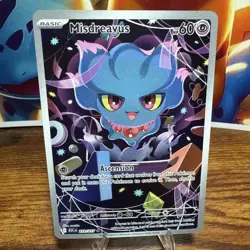 Misdreavus 233/217 Full Art Pack to Sleeve Ascending Heroes Pokemon TCG English - Image 1