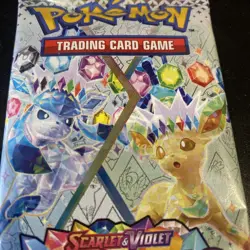 Pokemon Prismatic Evolutions Booster Pack Factory Sealed Random Art Unweighed - Image 3