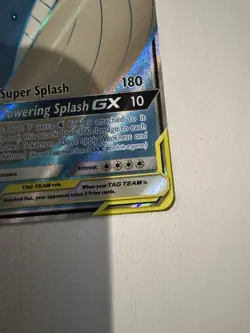 Pokemon Magikarp & Wailord GX Full Art TAG TEAM Ultra Rare Holo 160/181 - Image 4