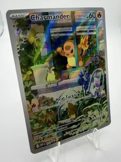 MINT-Pokemon TCG Charmander 044 Holo Black Star Promo 2023 SVP Obsidian Flames - Image 2