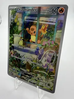 MINT-Pokemon TCG Charmander 044 Holo Black Star Promo 2023 SVP Obsidian Flames - Image 3