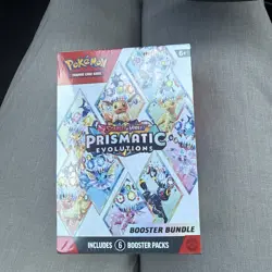POKEMON Prismatic Evolutions BOOSTER BUNDLE (Includes 6 Booster Packs) Sealed - Image 1
