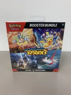 Pokemon TCG: S&V Surging Sparks Factory Sealed Booster Bundle Box - Image 1