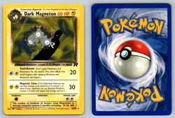 Dark Magneton - Team Rocket - Rare - 28/82 - Pokemon - LP - Image 1