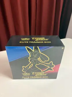 Pokemon TCG: Crown Zenith Elite Trainer Box - 10 Packs FACTORY SEALED 820650851476 - Image 1