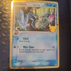 Pokemon Mimikyu TCG Holo Promo SWSH136 25th Celebrations - Image 1