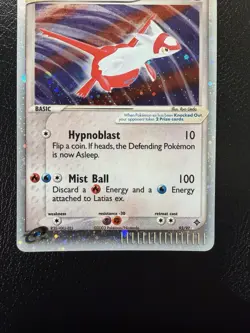 Latias EX 93/97 Pokemon EX Ruby & Sapphire EX Dragon MP Holo Rare 2003 - Image 3