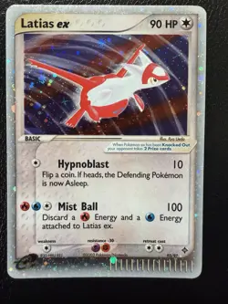 Latias EX 93/97 Pokemon EX Ruby & Sapphire EX Dragon MP Holo Rare 2003 - Image 4