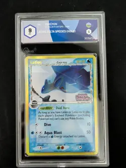 (PSA) pokemon latios delta species ex holon phantoms 9 MT GRAAD 12/110 2006 - Image 1