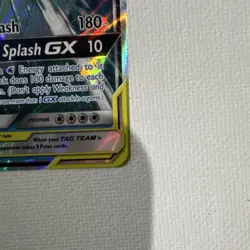 Pokemon Magikarp & Wailord GX TAG TEAM Promo Full Art Holo SM166 - Image 4
