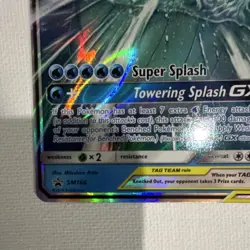 Pokemon Magikarp & Wailord GX TAG TEAM Promo Full Art Holo SM166 - Image 5