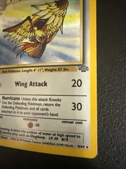 Pokemon TCG Pidgeot 8/64 Jungle (Pokemon) Holo Rare - Image 2
