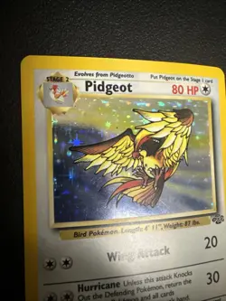 Pokemon TCG Pidgeot 8/64 Jungle (Pokemon) Holo Rare - Image 4