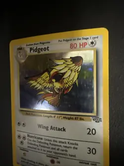 Pokemon TCG Pidgeot 8/64 Jungle (Pokemon) Holo Rare - Image 5