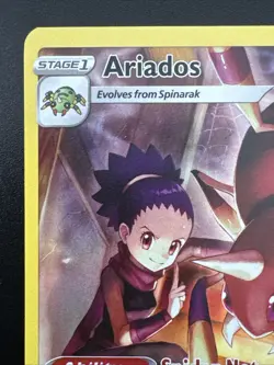 Ariados TG09/TG30 Pokemon Sword & Shield Brilliant Stars Trainer Gallery Rare - Image 4