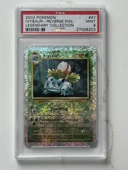 Pokemon Ivysaur Reverse Foil Legendary Collection #47 (2002) - Image 1