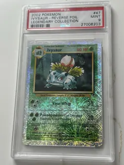 Pokemon Ivysaur Reverse Foil Legendary Collection #47 (2002) - Image 3