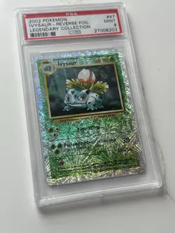 Pokemon Ivysaur Reverse Foil Legendary Collection #47 (2002) - Image 4