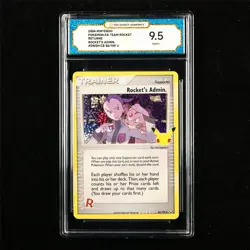 TQG 9.5 MINT+ 2004 Pokemon ENG Rocket's Admin 86/109 U - Image 1