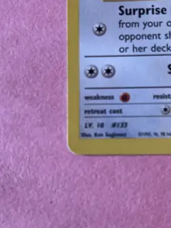 Lt. Surge's Eevee 51/132 Gym Challenge Uncommon 100% authentic - Image 5