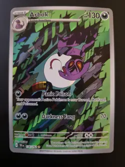 Pokemon - Temporal Forces - IR - Arbok 176/162 - NM - Image 1