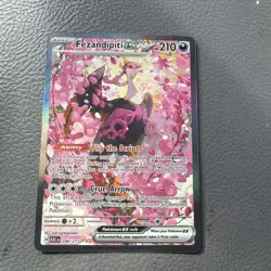 Pokemon TCG Ascended heroes Fezandipiti Ex 288/217 Special Illustration Rare NM - Image 1
