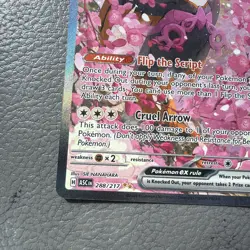 Pokemon TCG Ascended heroes Fezandipiti Ex 288/217 Special Illustration Rare NM - Image 2