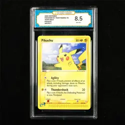 TQG 8.5 NM-MT+ 2004 Pokemon ENG Pikachu 43/95 C - Image 1