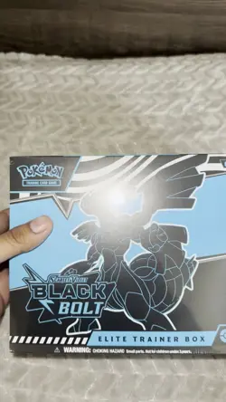 POKEMON SCARLET AND VIOLET BLACK BOLT ELITE TRAINER BOX ETB [NEW SEALED] - Image 2