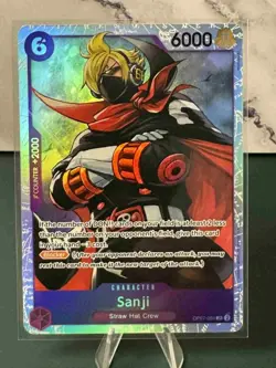 Sanji – OP07-064 - Foil – Super Rare – One Piece TCG - PRB-02 – M/NM - Image 1