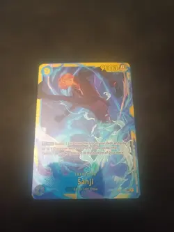 One Piece CCG Sanji OP06-119 SEC Wings of the Captain NM Condition - Image 2