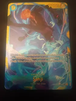 One Piece CCG Sanji OP06-119 SEC Wings of the Captain NM Condition - Image 4