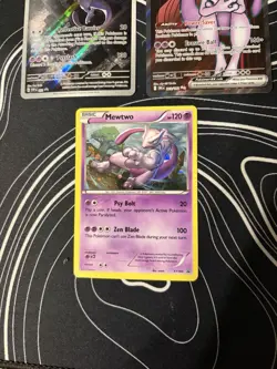 Mewtwo Pokemon Card Lot NM- 052 Promo,213/182,Xy100 Double Swirl Holo - Image 4