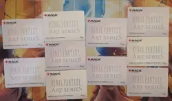Lot of 10x Beautiful Final Fantasy Magic the Gathering Art Cards NM - Image 2