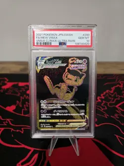 PSA10 Pokemon Card Mew Vmax 280/184 UR Japanese - Image 1