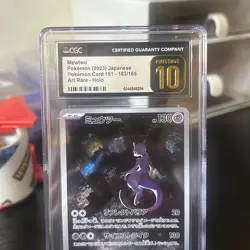 ✨✨ CGC 10 Pristine Mewtwo 183/165 AR Art Rare 151 sv2a Pokemon Card Mint, PSA 10 - Image 4